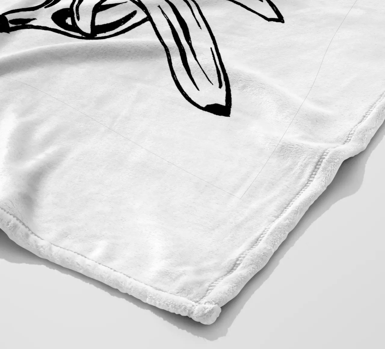 BANANA SURPLUS coperta in pile da Grey Aaren