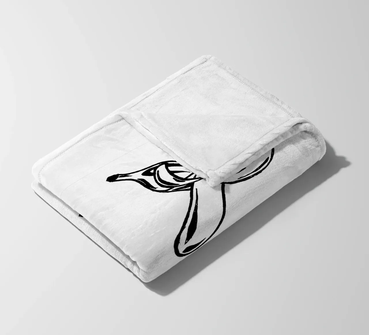 BANANA SURPLUS coperta in pile da Grey Aaren