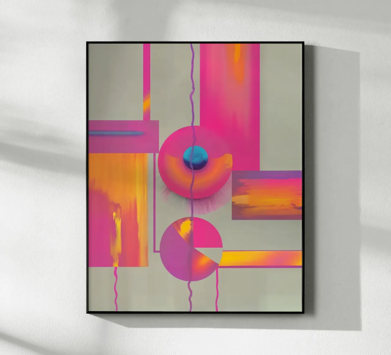 Affrontare l'orizzonte rosa plexiglass da 83oranges