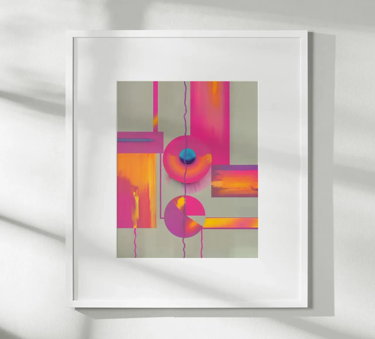 Affrontare l'orizzonte rosa carta hahnemühle da 83oranges