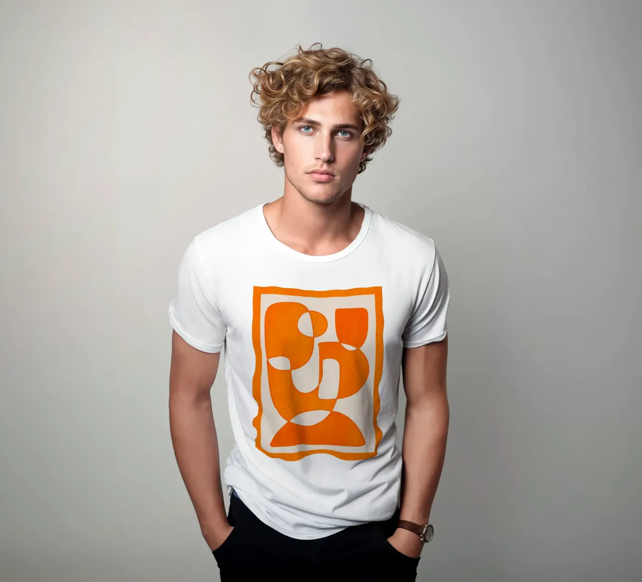 Forme di arancio t-shirt da ThingDesign
