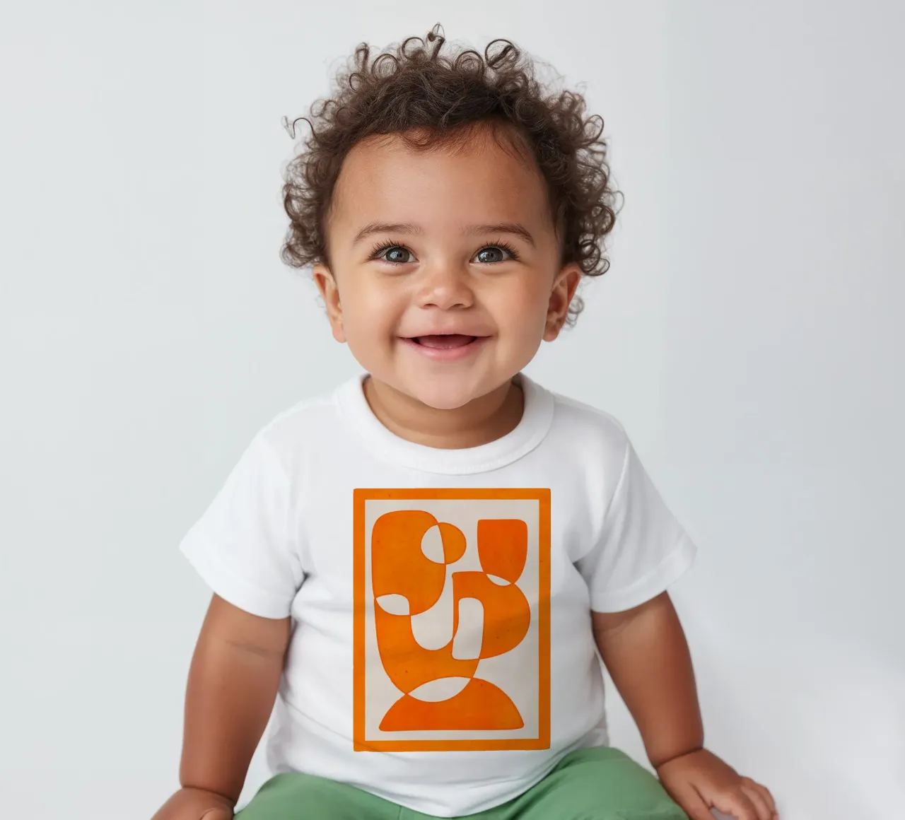 Forme di arancio maglietta neonato da ThingDesign