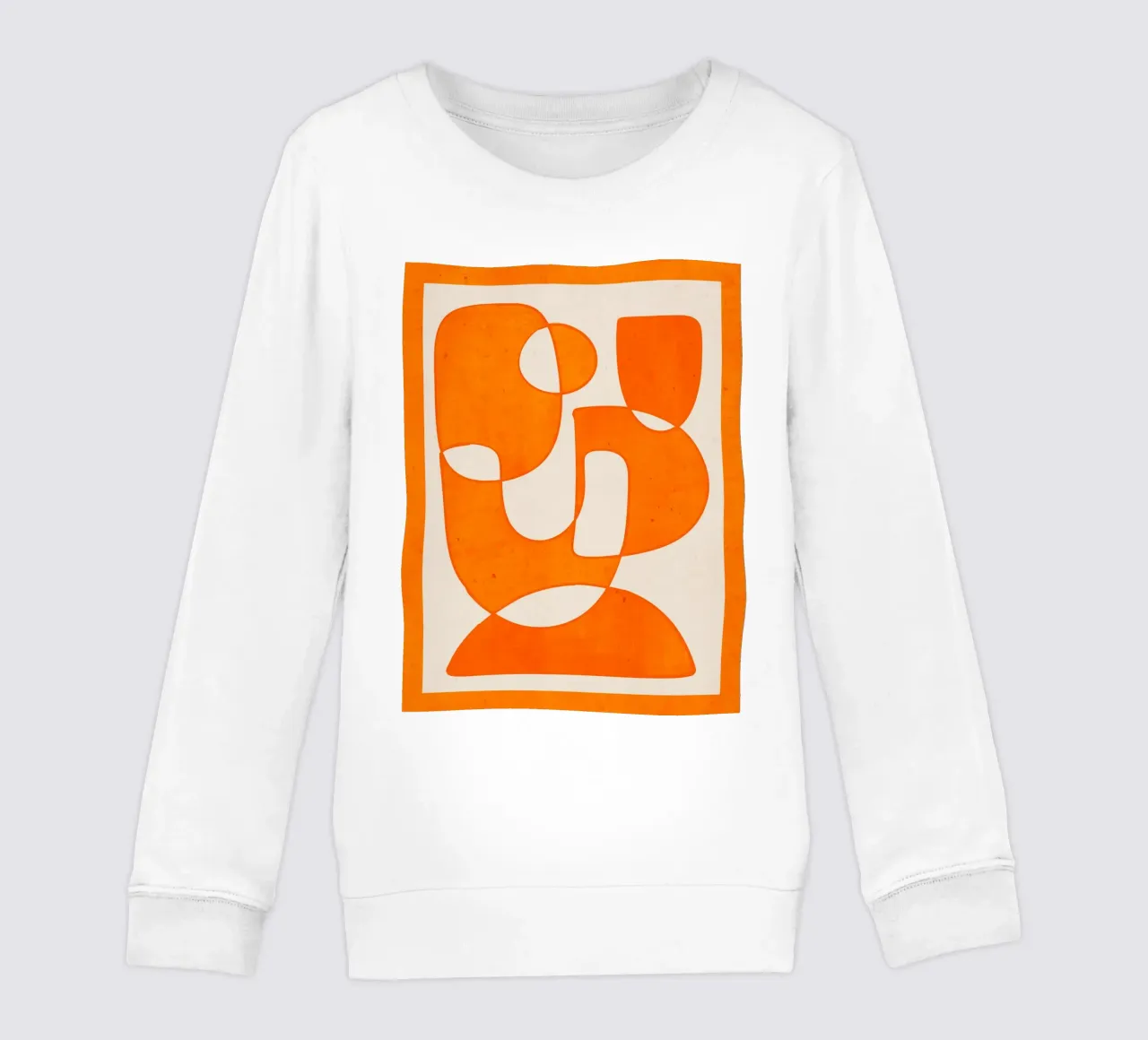 Forme di arancio felpa bambino da ThingDesign