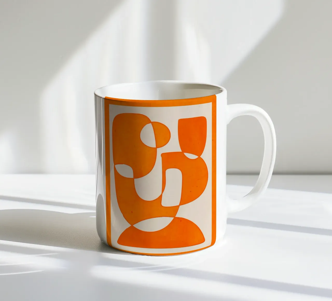 Forme di arancio tazza in ceramica da ThingDesign