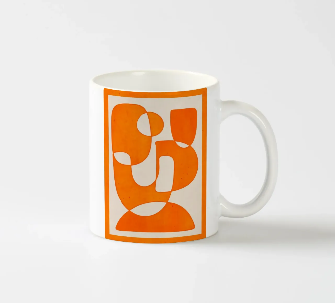 Forme di arancio tazza in ceramica da ThingDesign