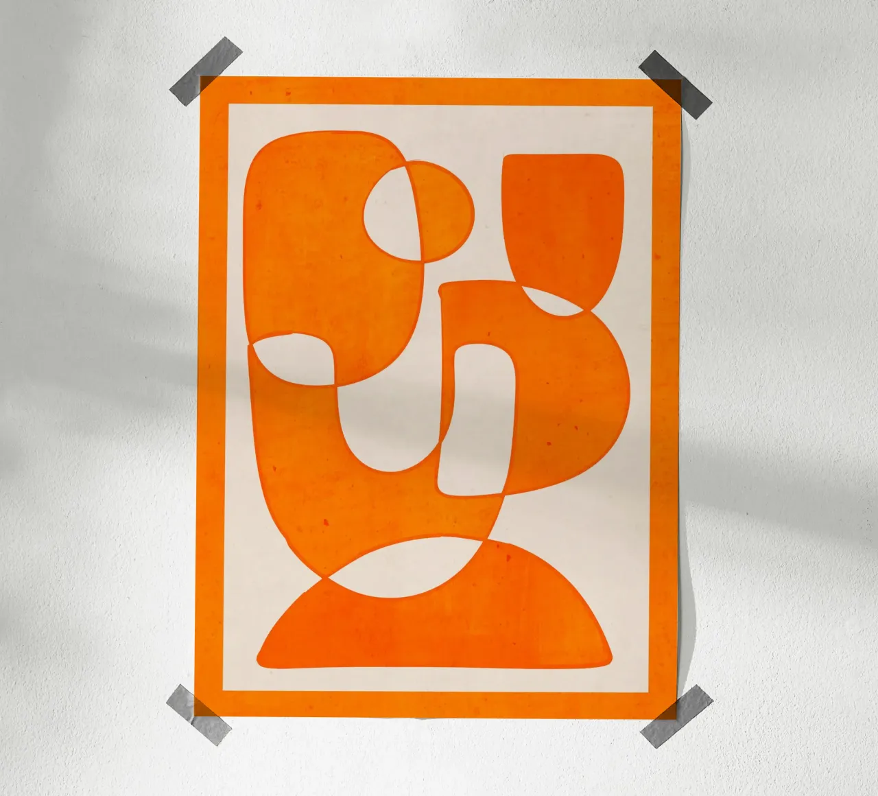 Forme di arancio carta hahnemühle da ThingDesign