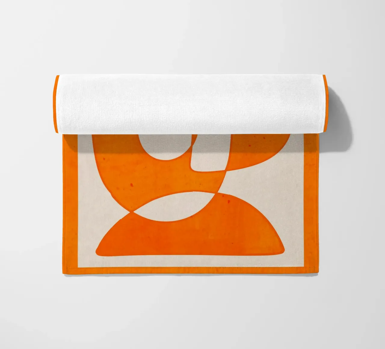 Forme di arancio telo mare da ThingDesign