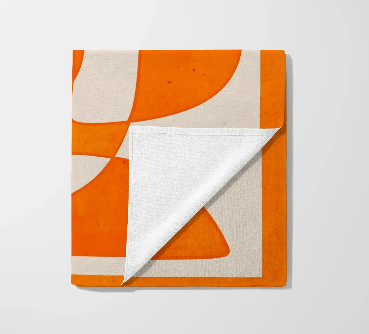 Forme di arancio telo mare da ThingDesign