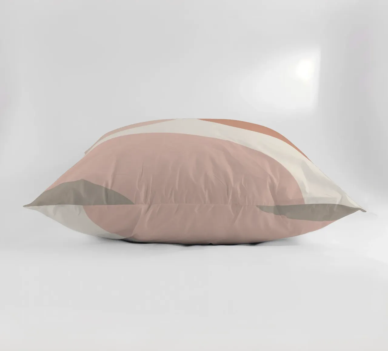 Forme geometriche astratte di cerchi in pastello cuscino da DesignDoodle