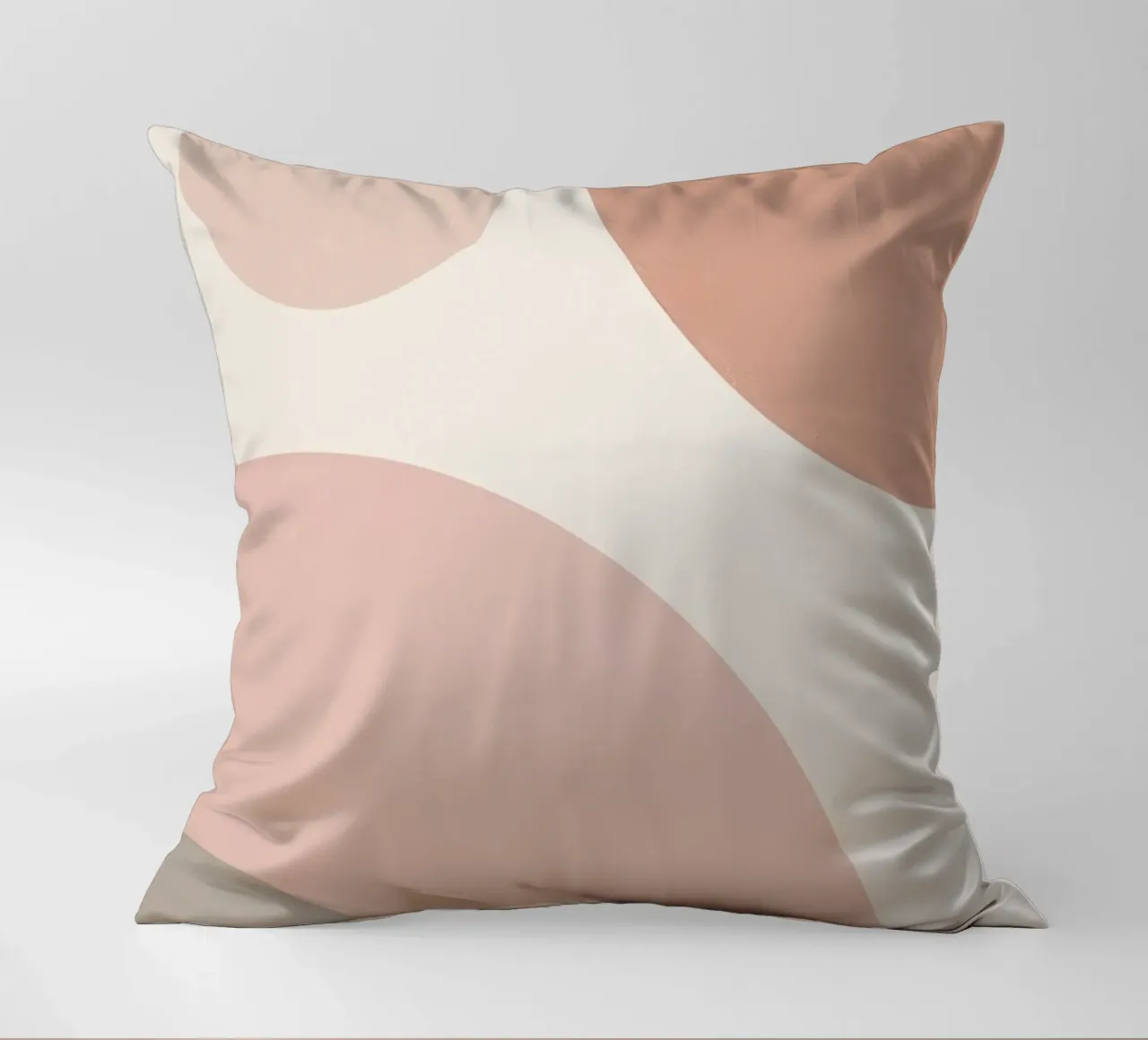 Forme geometriche astratte di cerchi in pastello cuscino da DesignDoodle