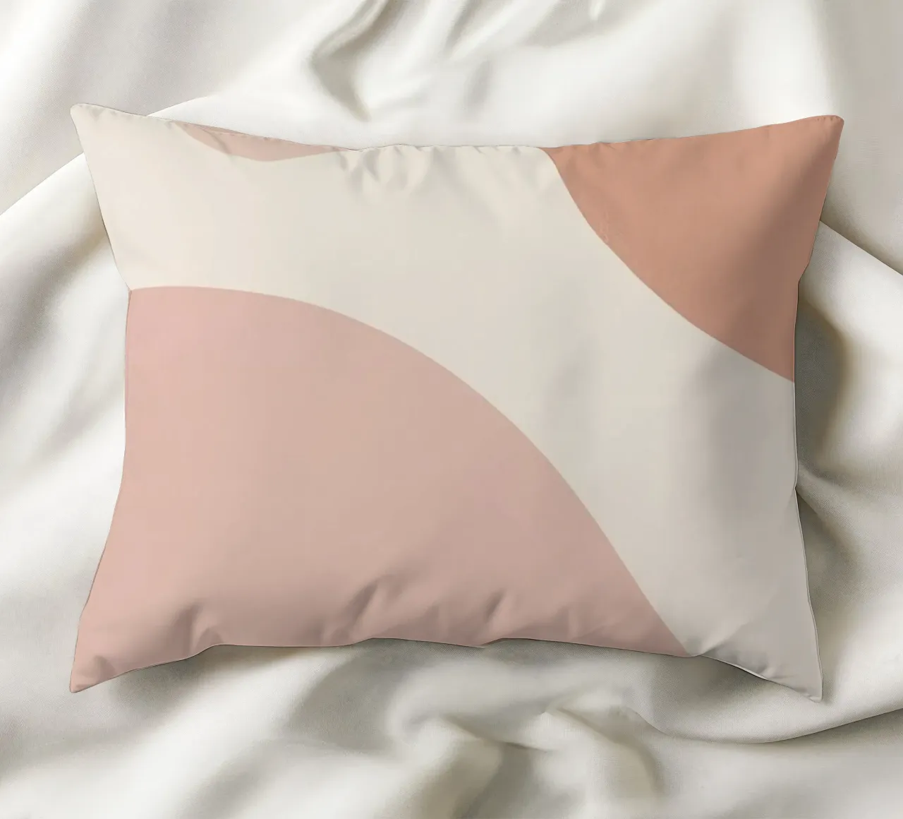 Forme geometriche astratte di cerchi in pastello cuscino da DesignDoodle
