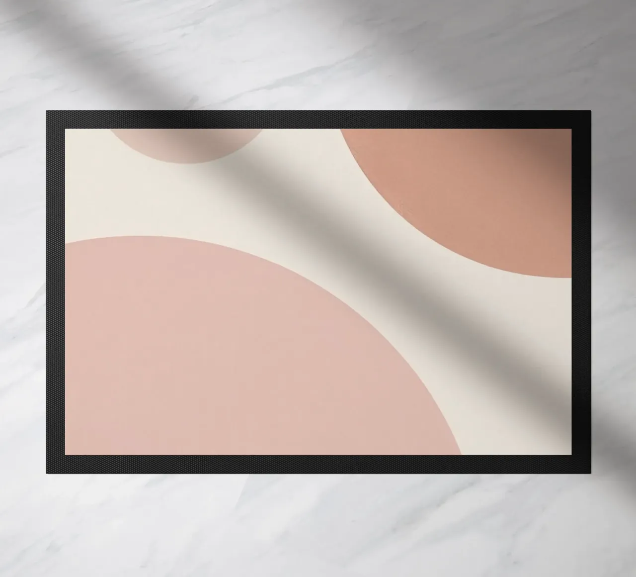 Forme geometriche astratte di cerchi in pastello zerbino da DesignDoodle