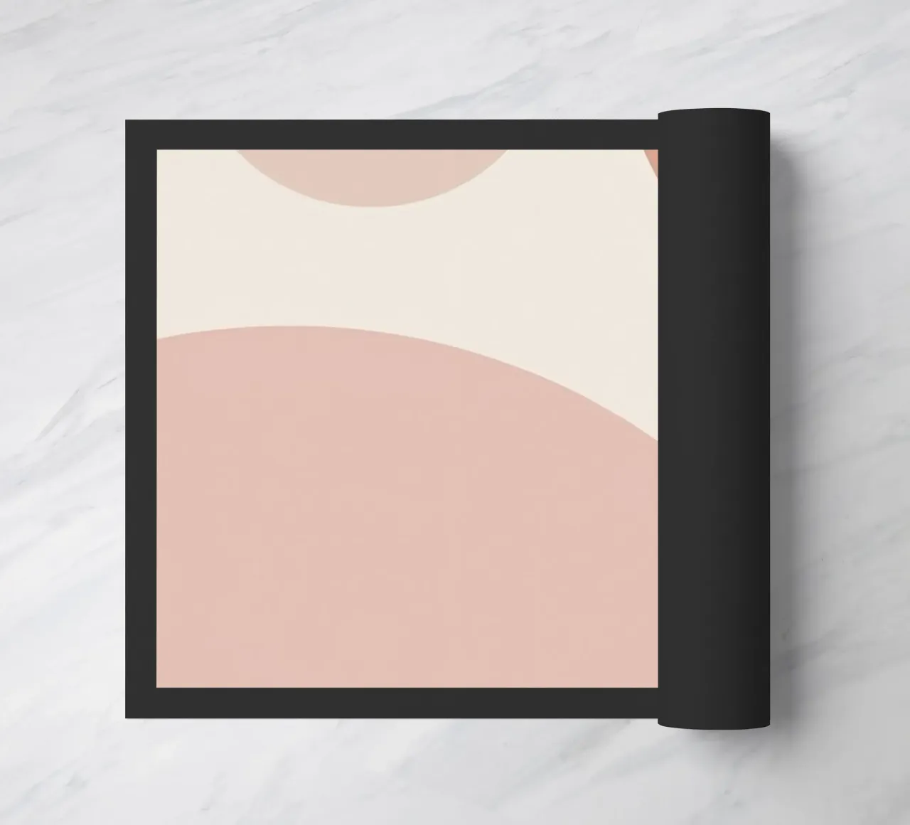 Forme geometriche astratte di cerchi in pastello zerbino da DesignDoodle