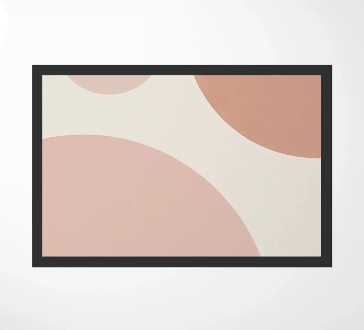 Forme geometriche astratte di cerchi in pastello zerbino da DesignDoodle