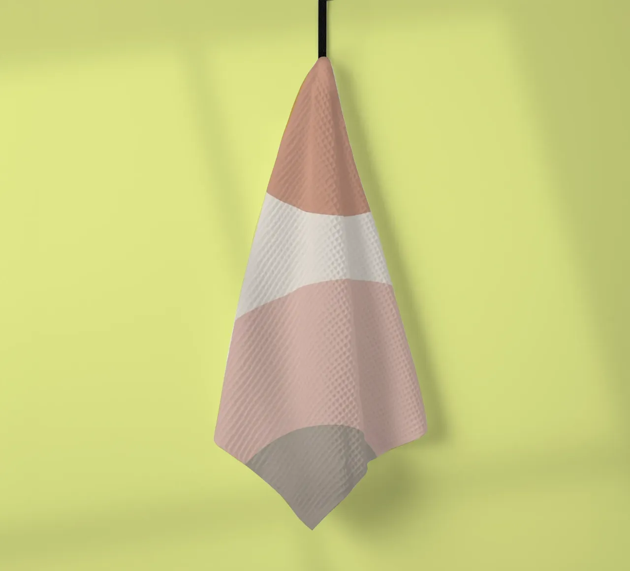 Forme geometriche astratte di cerchi in pastello canovaccio da cucina da DesignDoodle