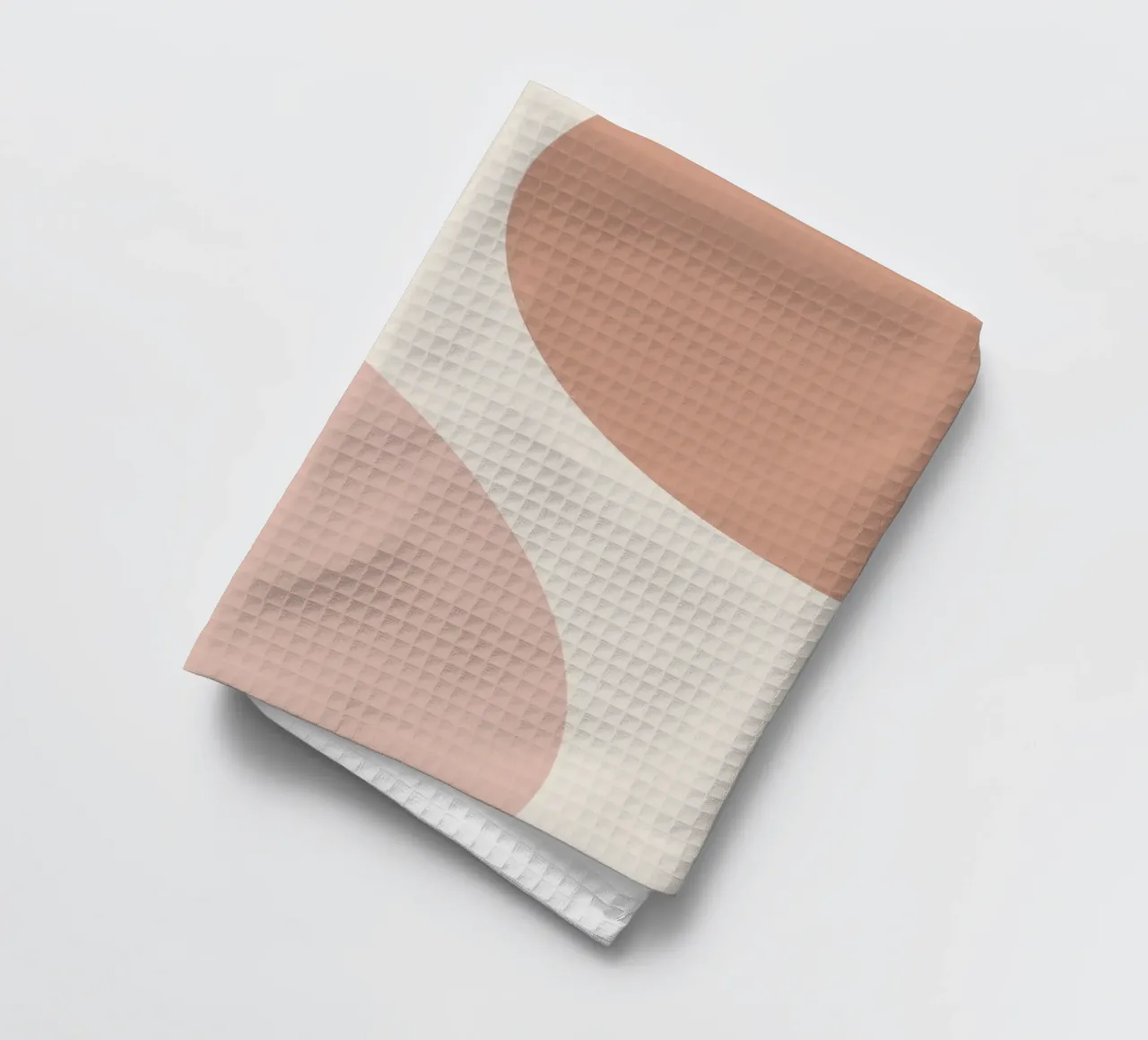 Forme geometriche astratte di cerchi in pastello canovaccio da cucina da DesignDoodle