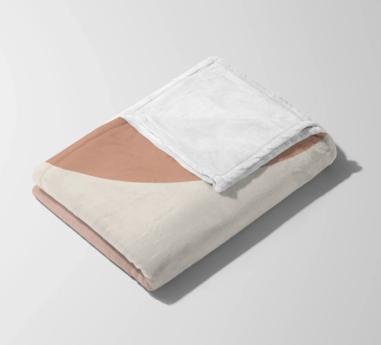 Forme geometriche astratte di cerchi in pastello coperta in pile da DesignDoodle