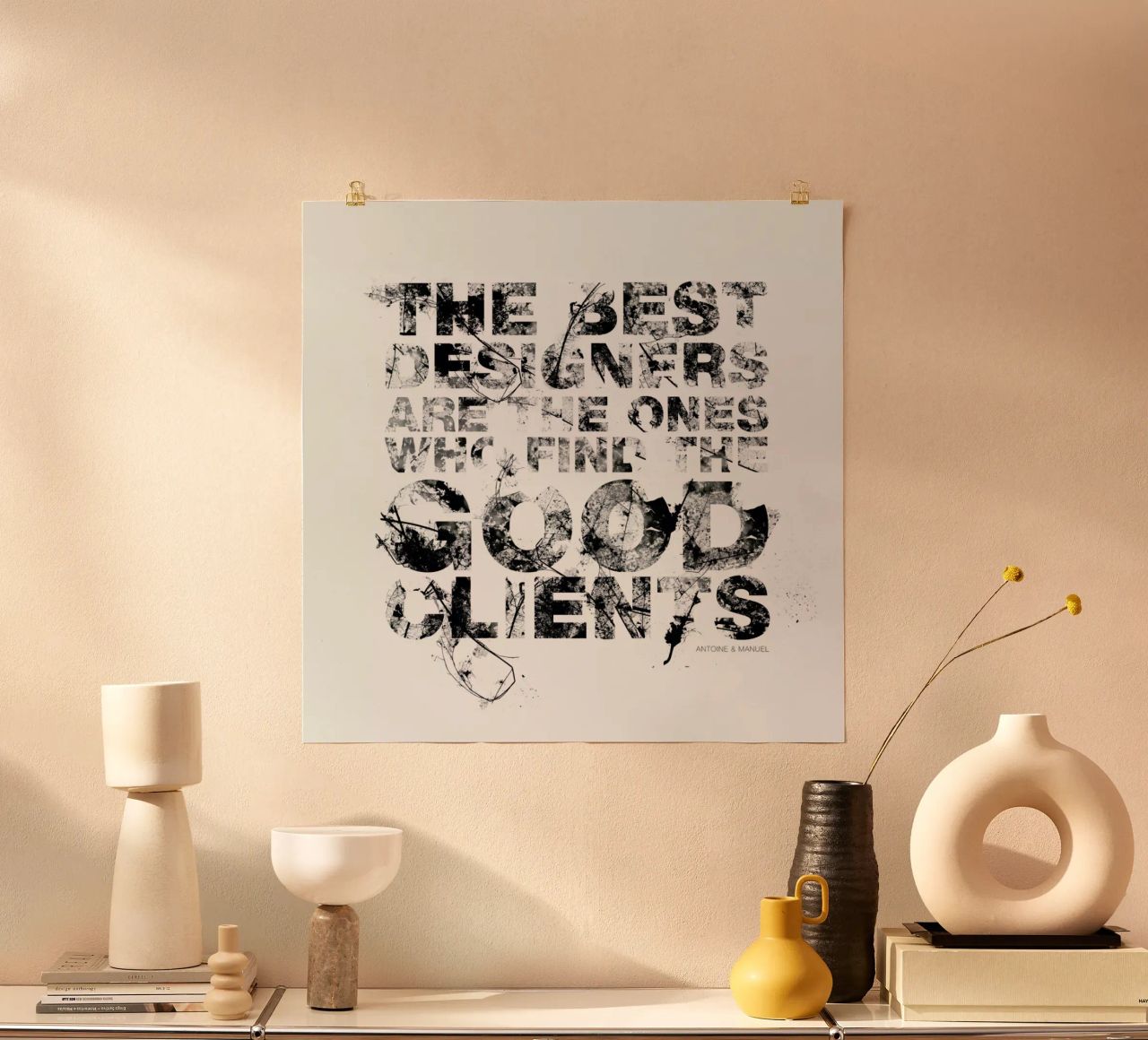 Creativesentenses 1 poster de Mr Cup