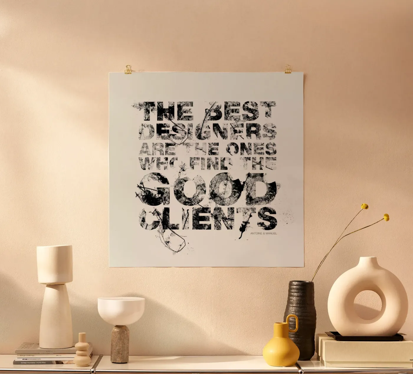 Creativesentenses 1 poster da Mr Cup