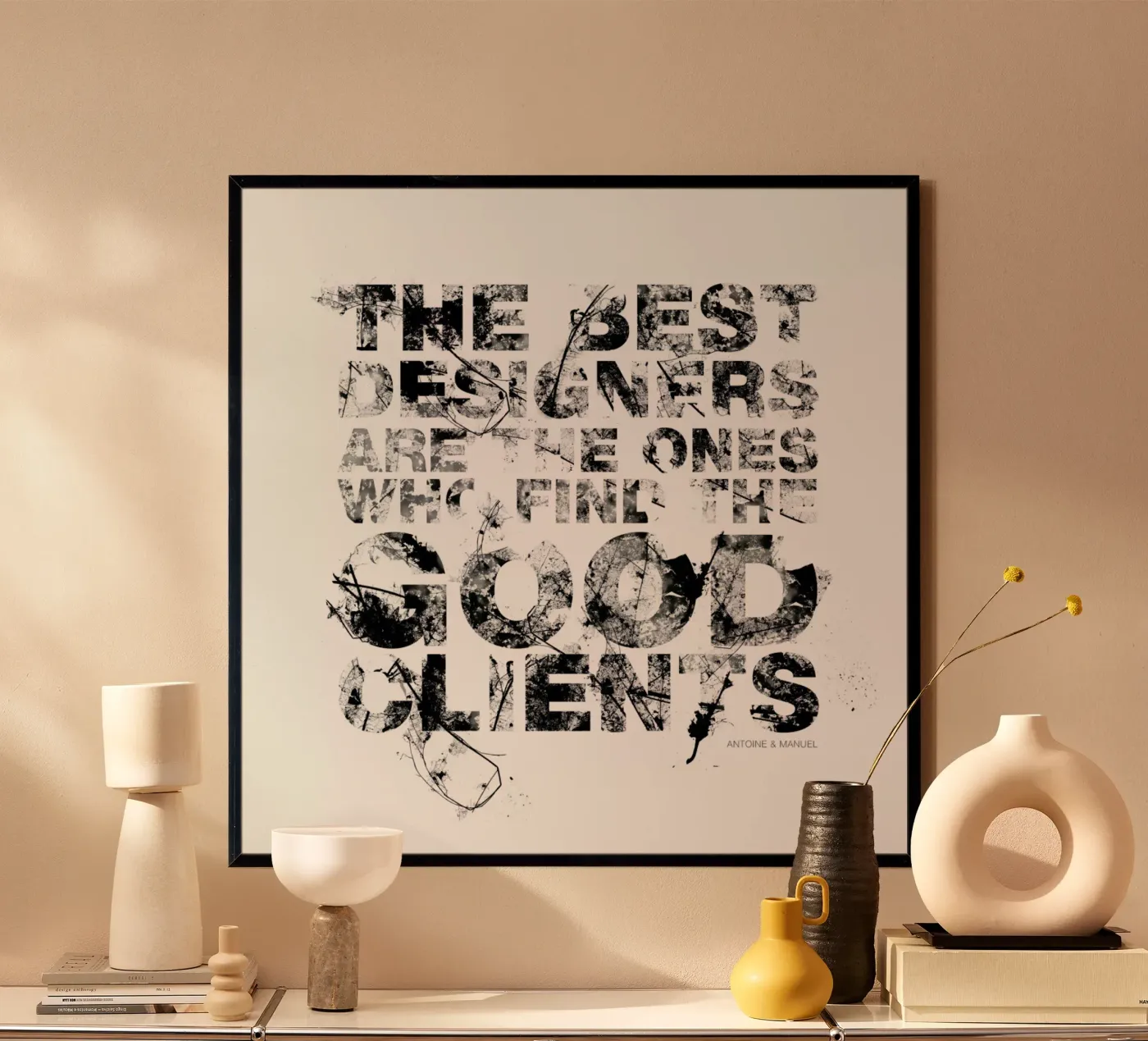 Creativesentenses 1 poster da Mr Cup