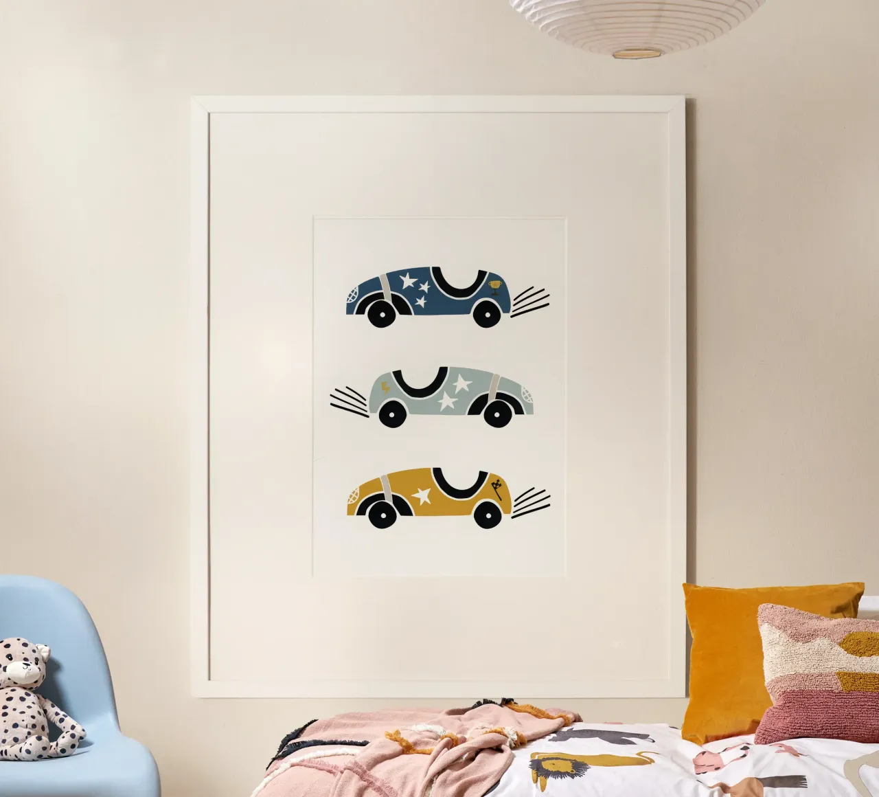 Auto da corsa poster da Panait Ivascu