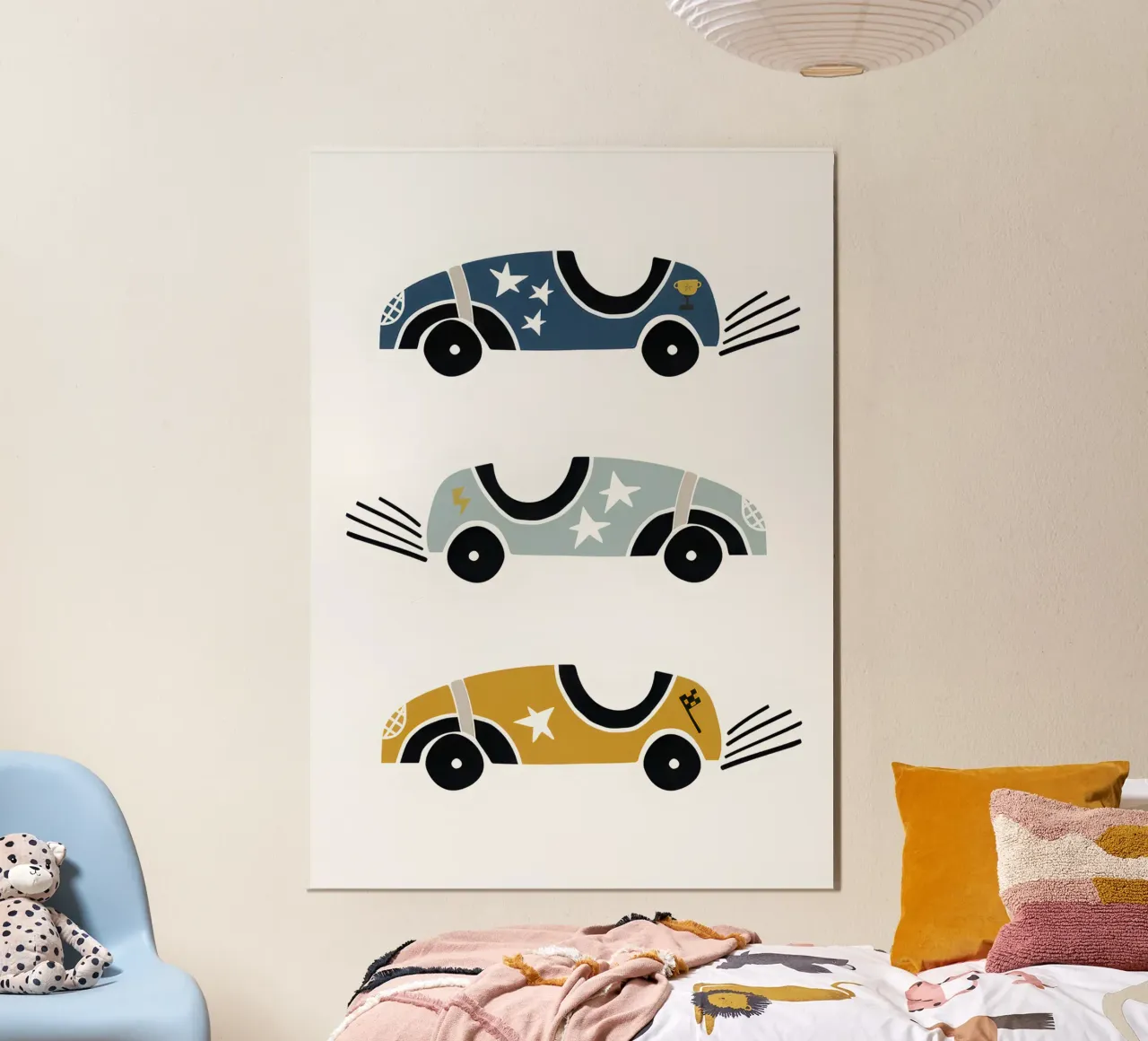 Auto da corsa poster da Panait Ivascu