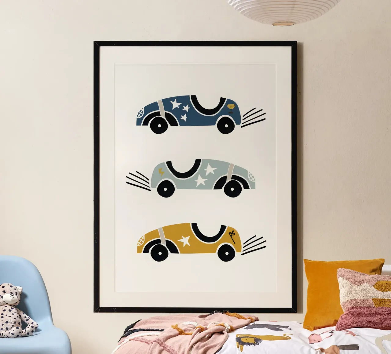 Auto da corsa poster da Panait Ivascu