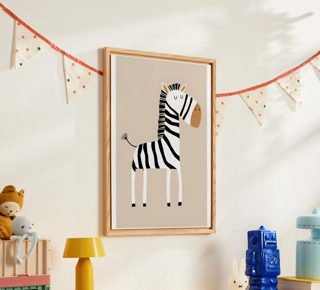 Una zebra plexiglass da Panait Ivascu