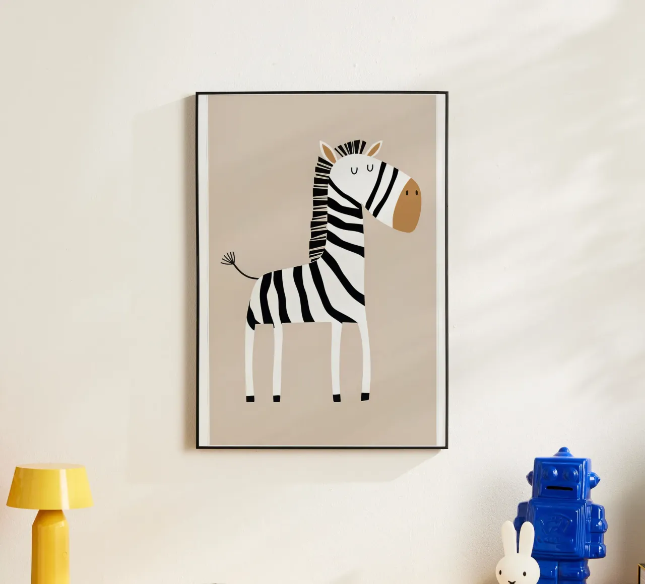 Una zebra alluminio dibond da Panait Ivascu