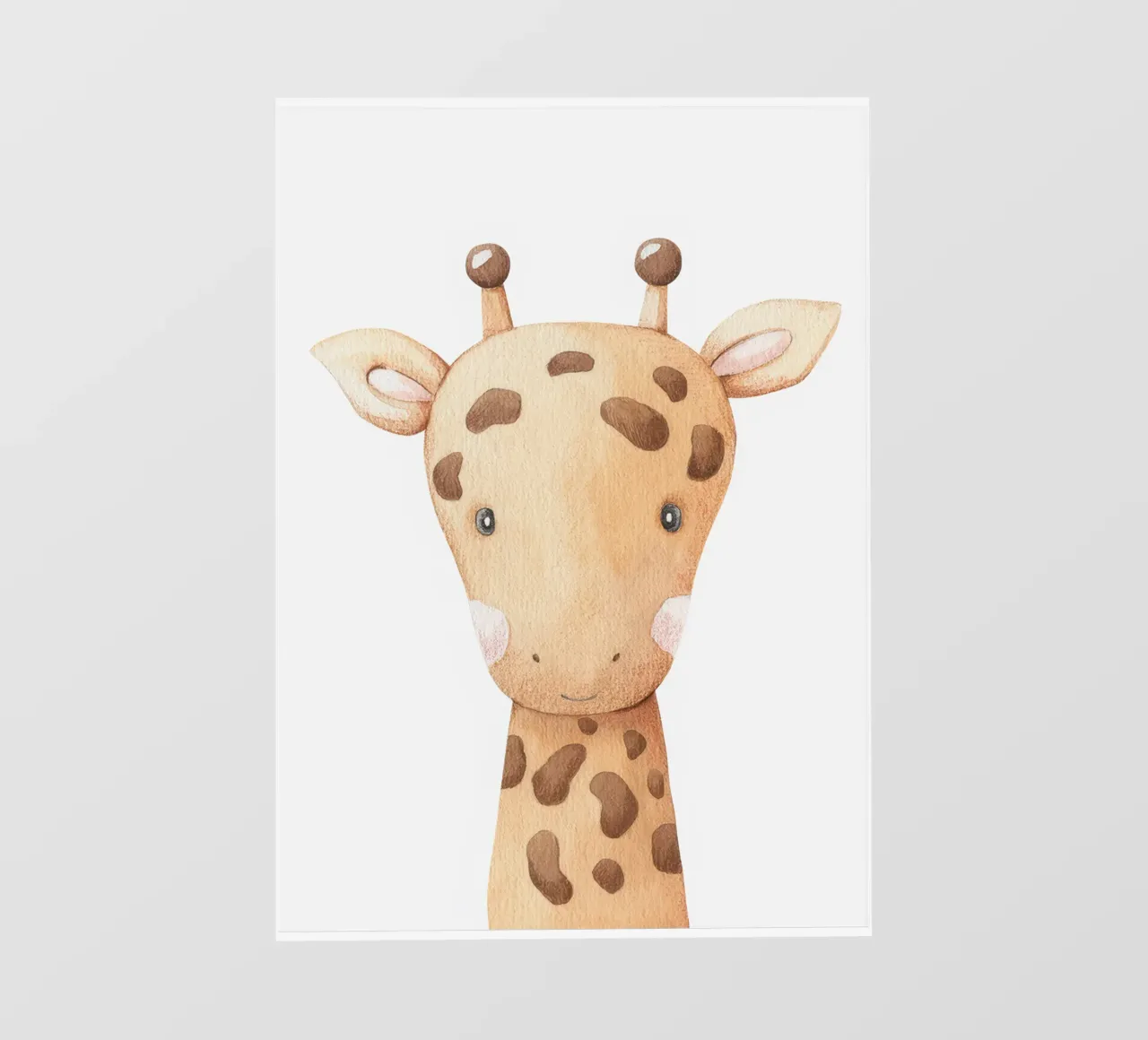 Funny Giraffe telo in pvc da Panait Ivascu