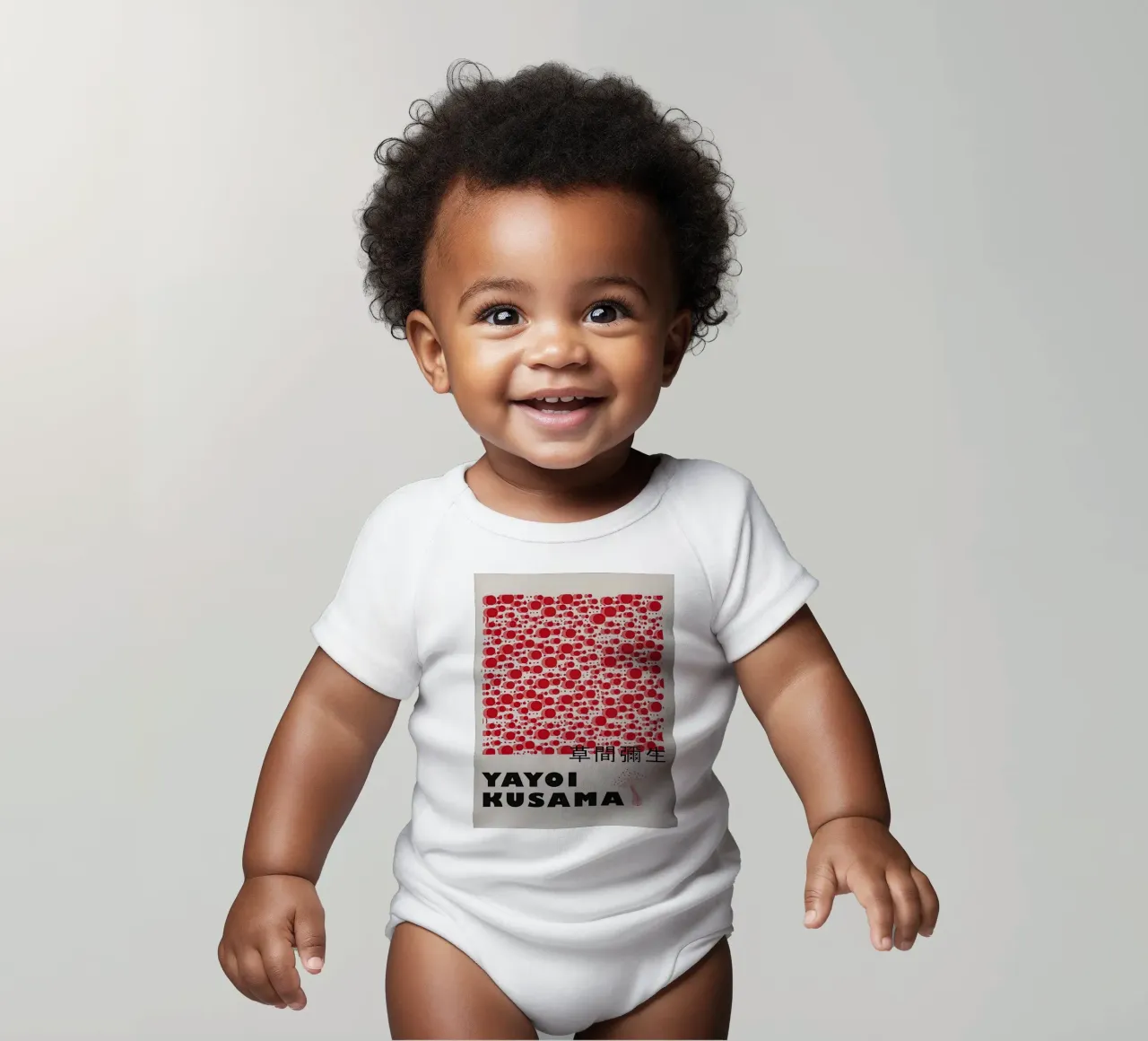 Rosso bolla body neonato maniche corte da Test Store