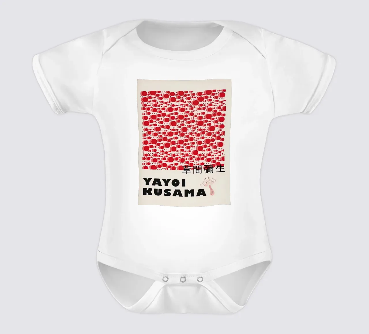 Rosso bolla body neonato maniche corte da Test Store