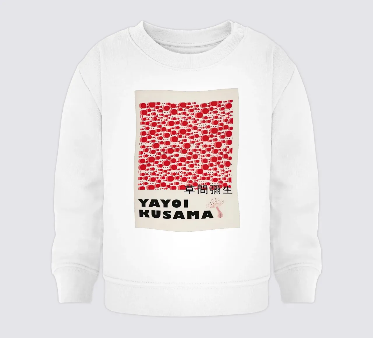 Rosso bolla felpa neonato da Test Store