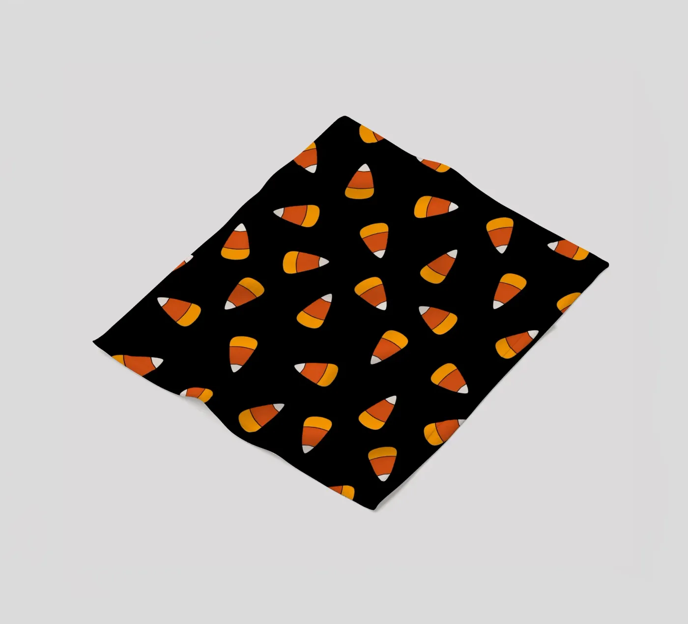 Candy corn pattern Halloween fleecedeken van TijanaArtStudio88
