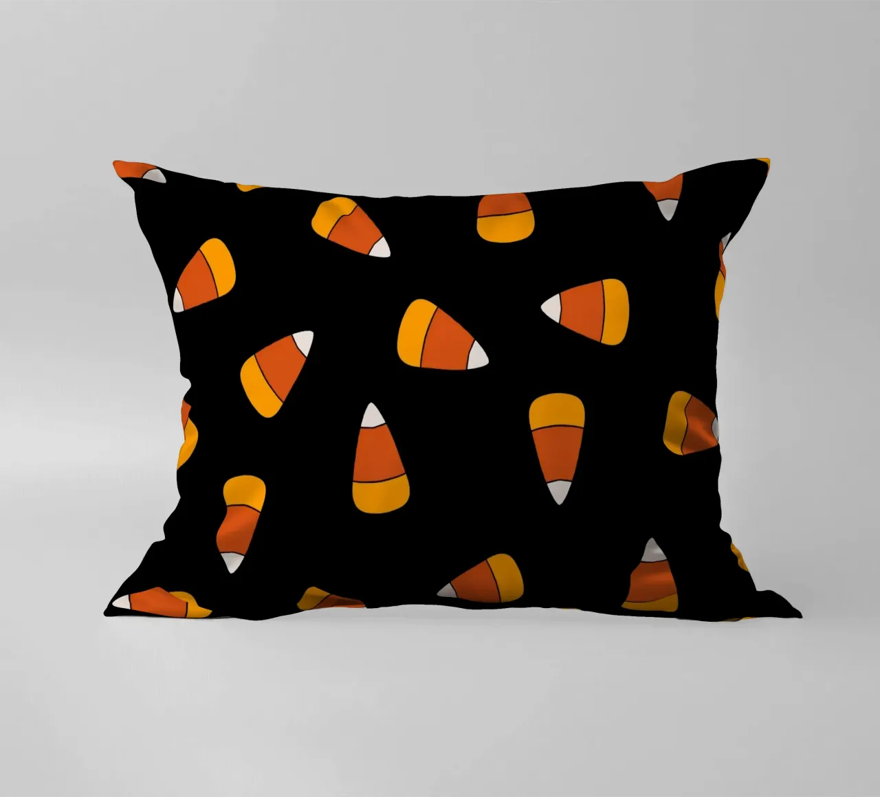 Candy corn pattern Halloween cuscino da TijanaArtStudio88