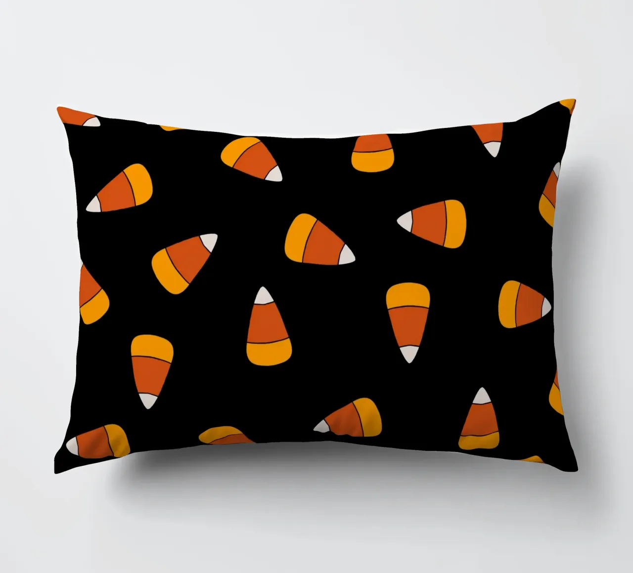 Candy corn pattern Halloween cuscino da TijanaArtStudio88