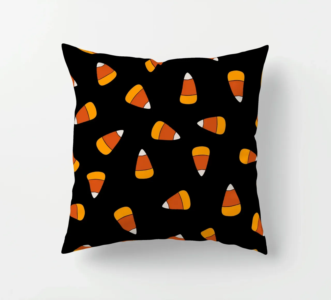 Candy corn pattern Halloween cuscino da TijanaArtStudio88