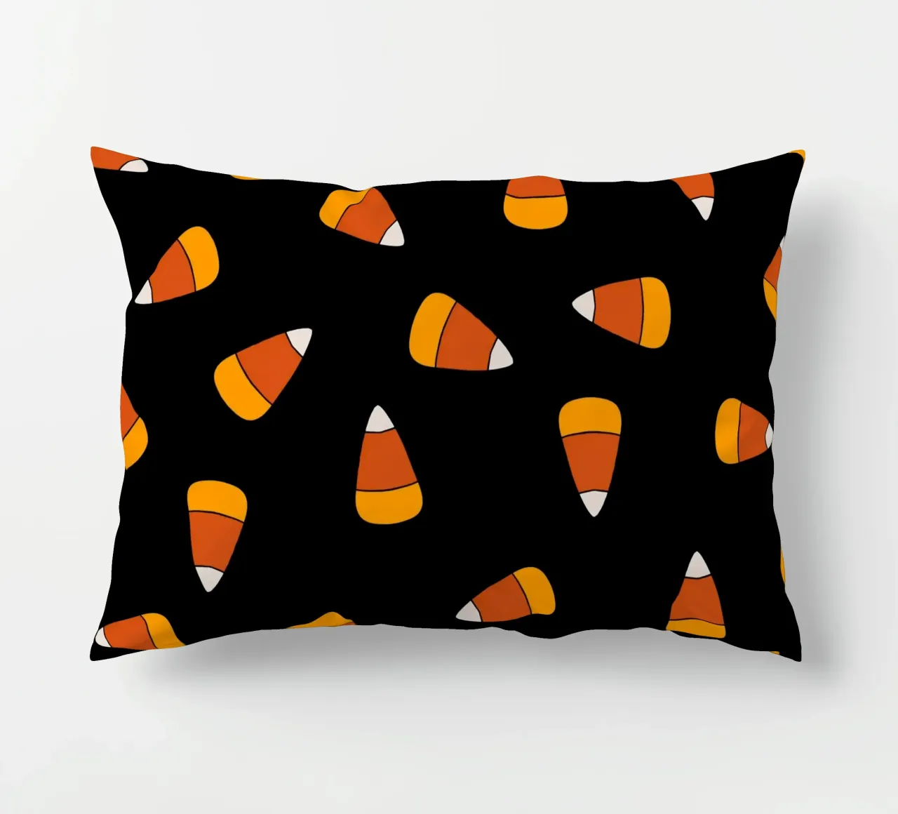 Candy corn pattern Halloween cuscino da TijanaArtStudio88