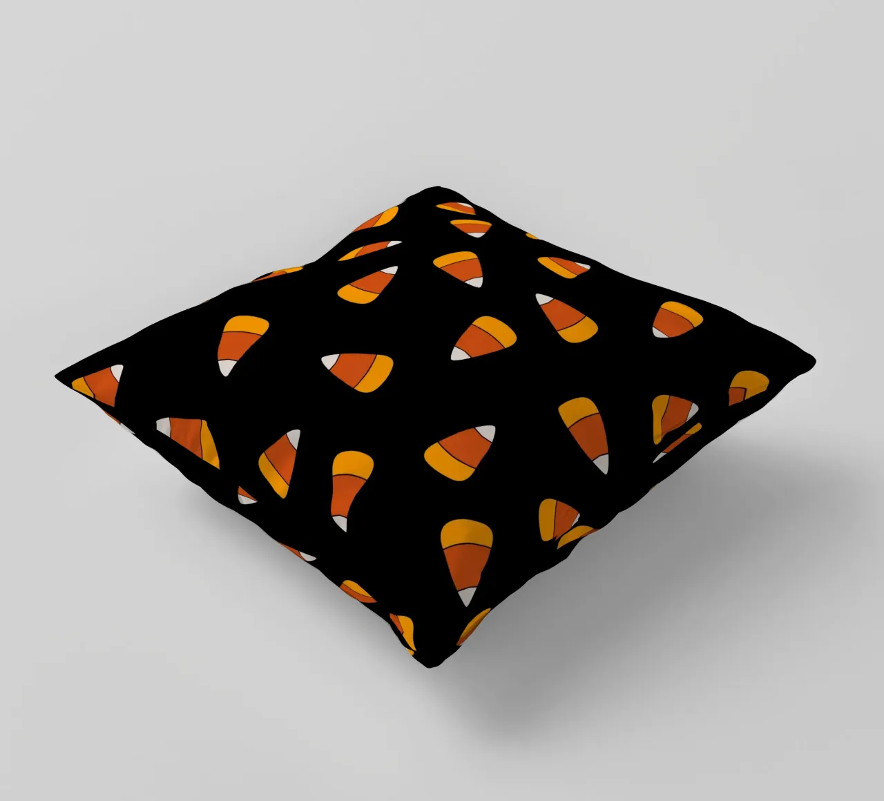 Candy corn pattern Halloween cuscino da TijanaArtStudio88