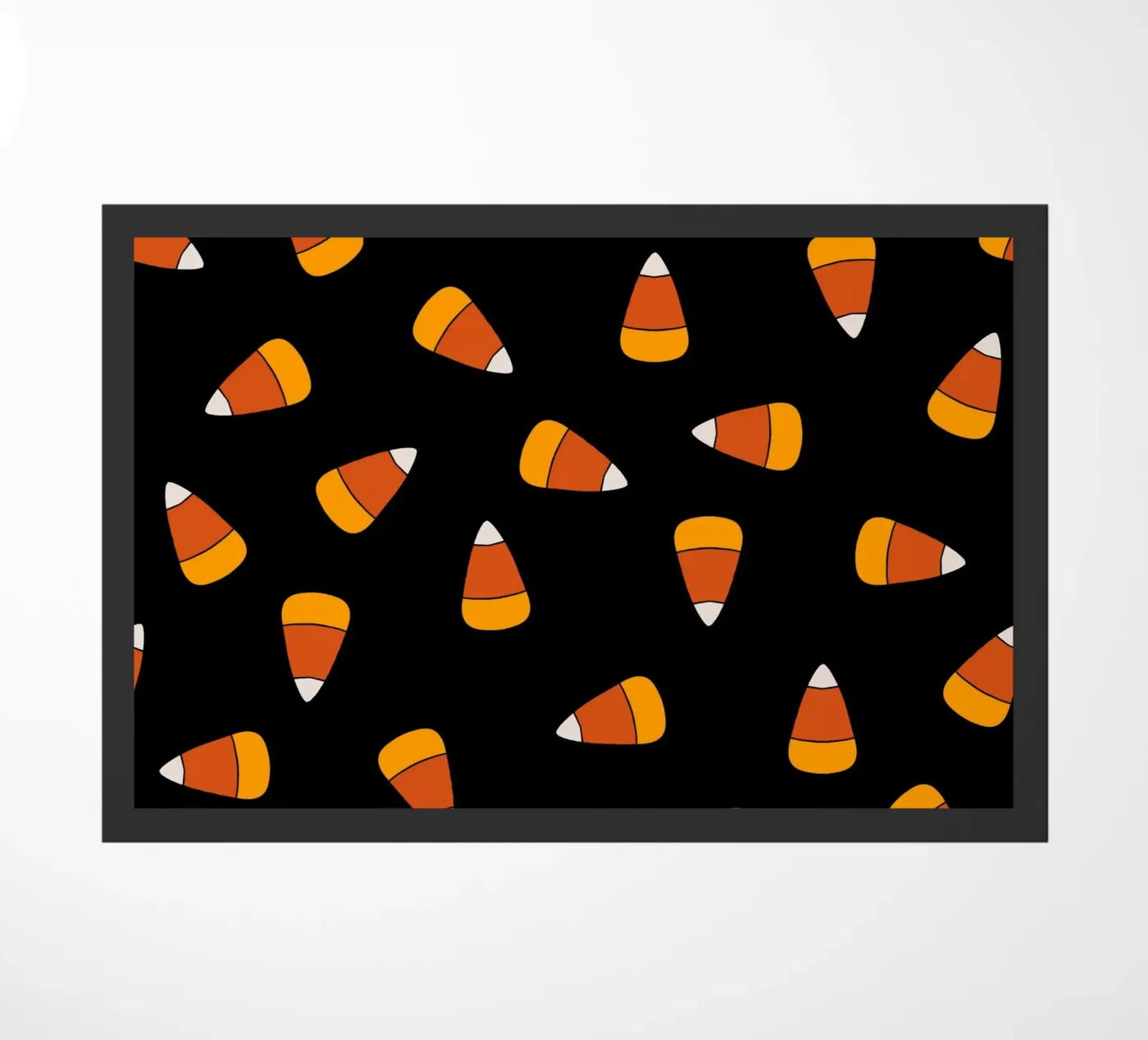 Candy corn pattern Halloween zerbino da TijanaArtStudio88
