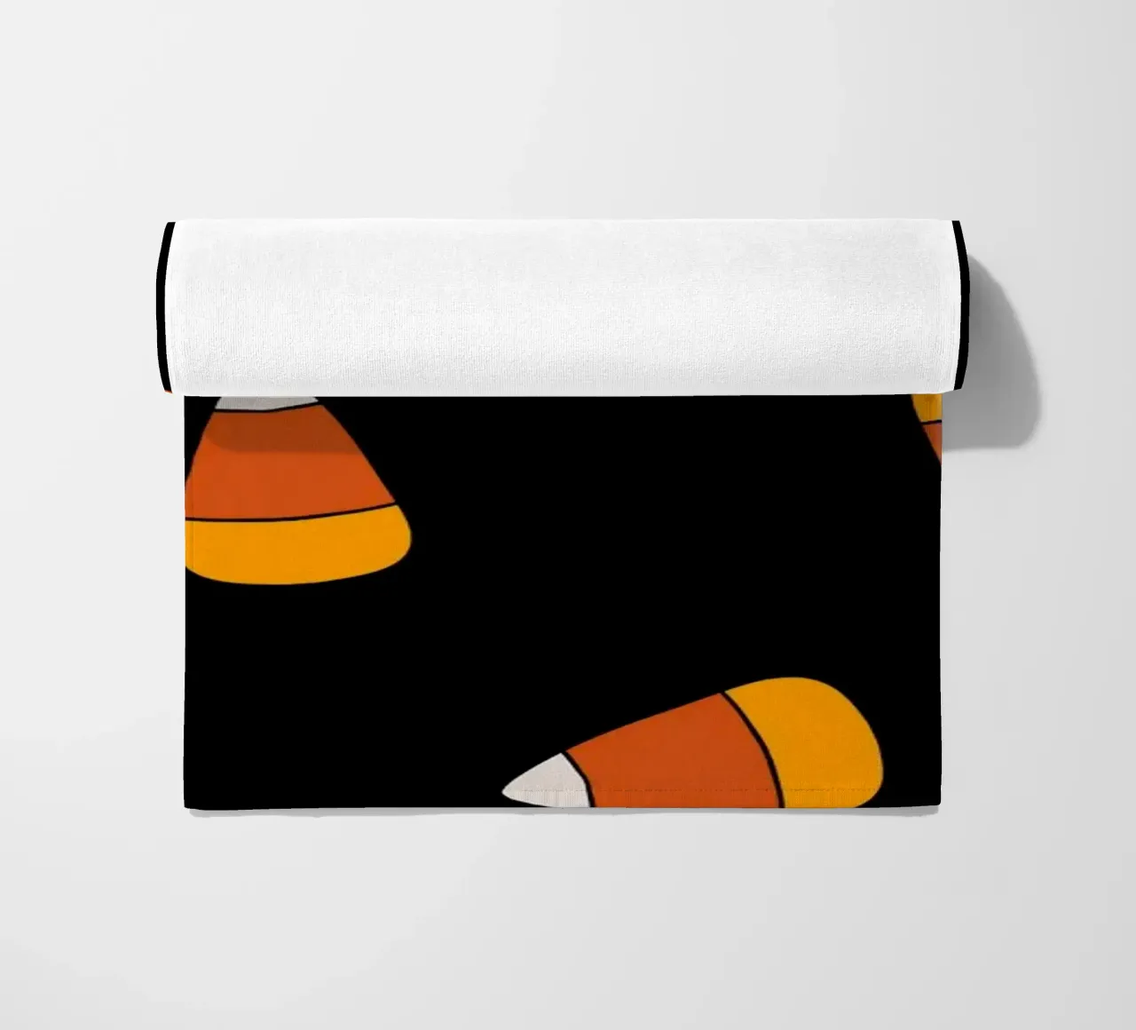 Candy corn pattern Halloween telo mare da TijanaArtStudio88