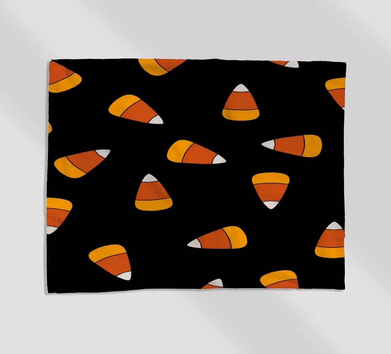 Candy corn pattern Halloween telo mare da TijanaArtStudio88