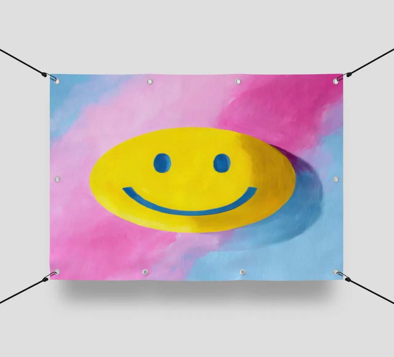 Sorriso telo in pvc da Nikis Art Studio