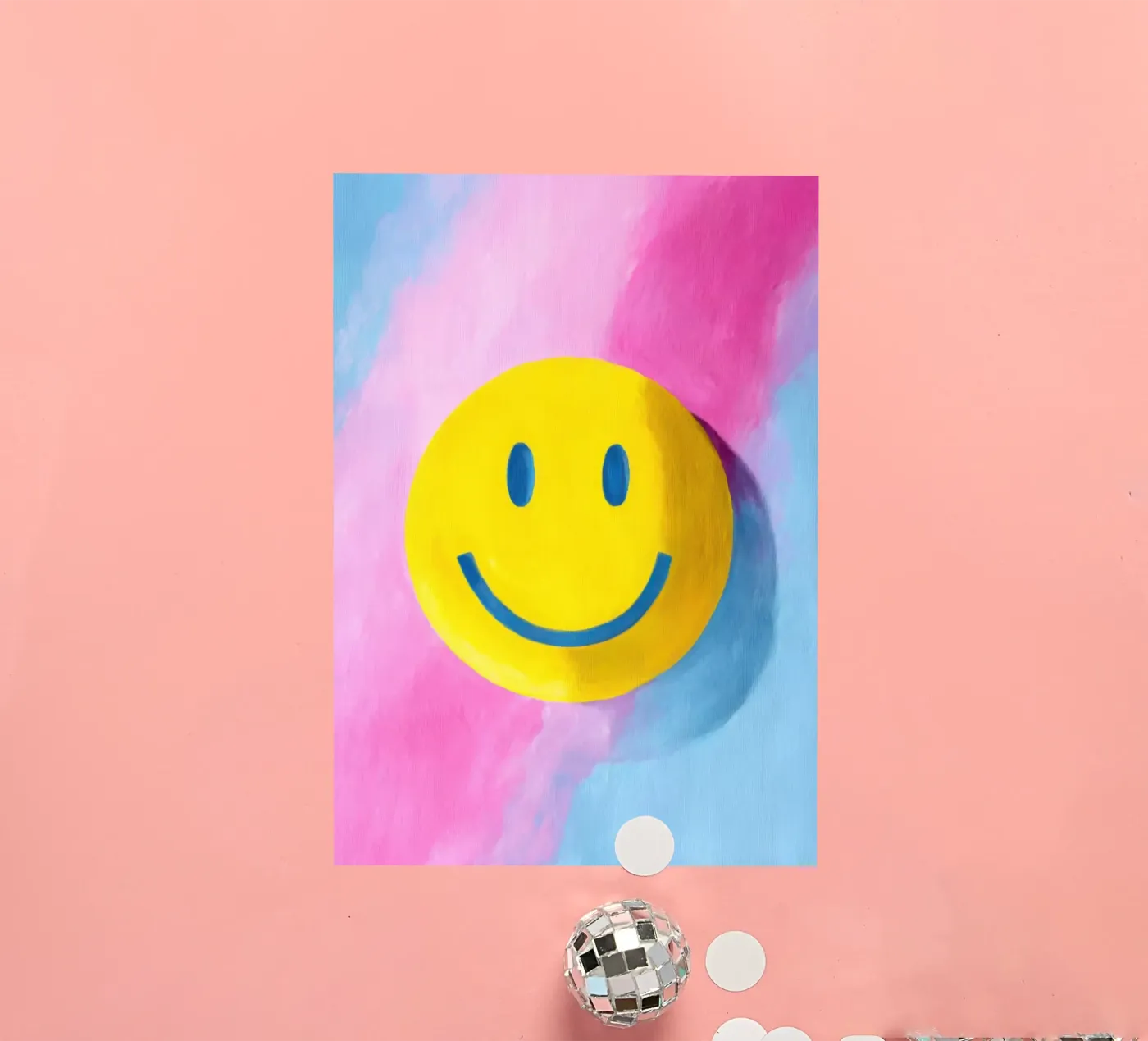 Smiley sticker by Nikis Art Studio