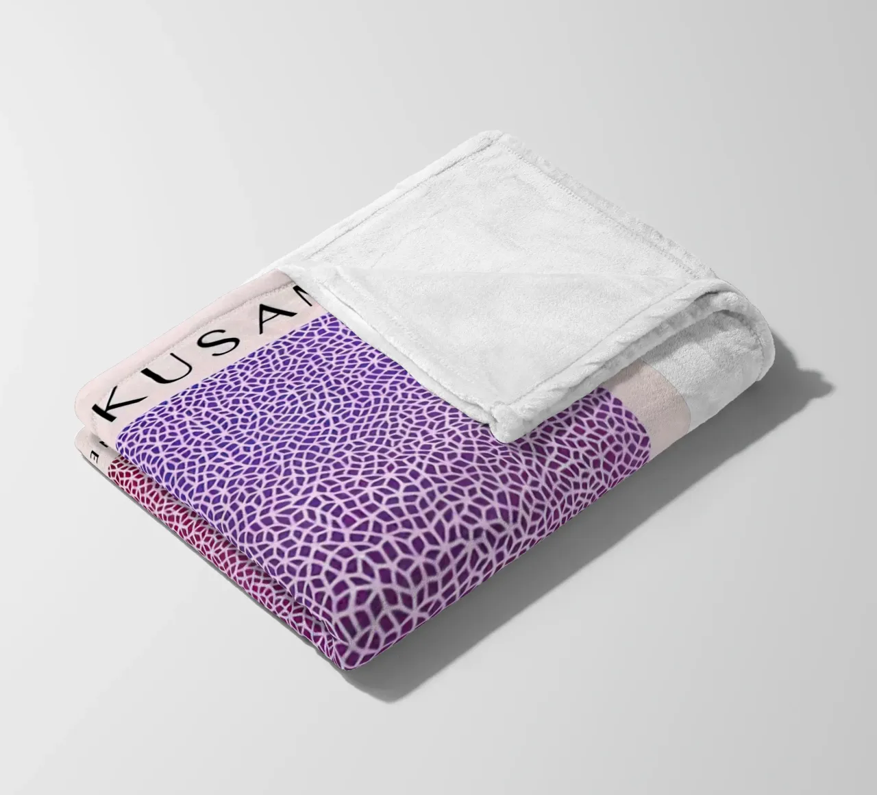 Unendliche Netze Kusama Fleecedecke von Test Store