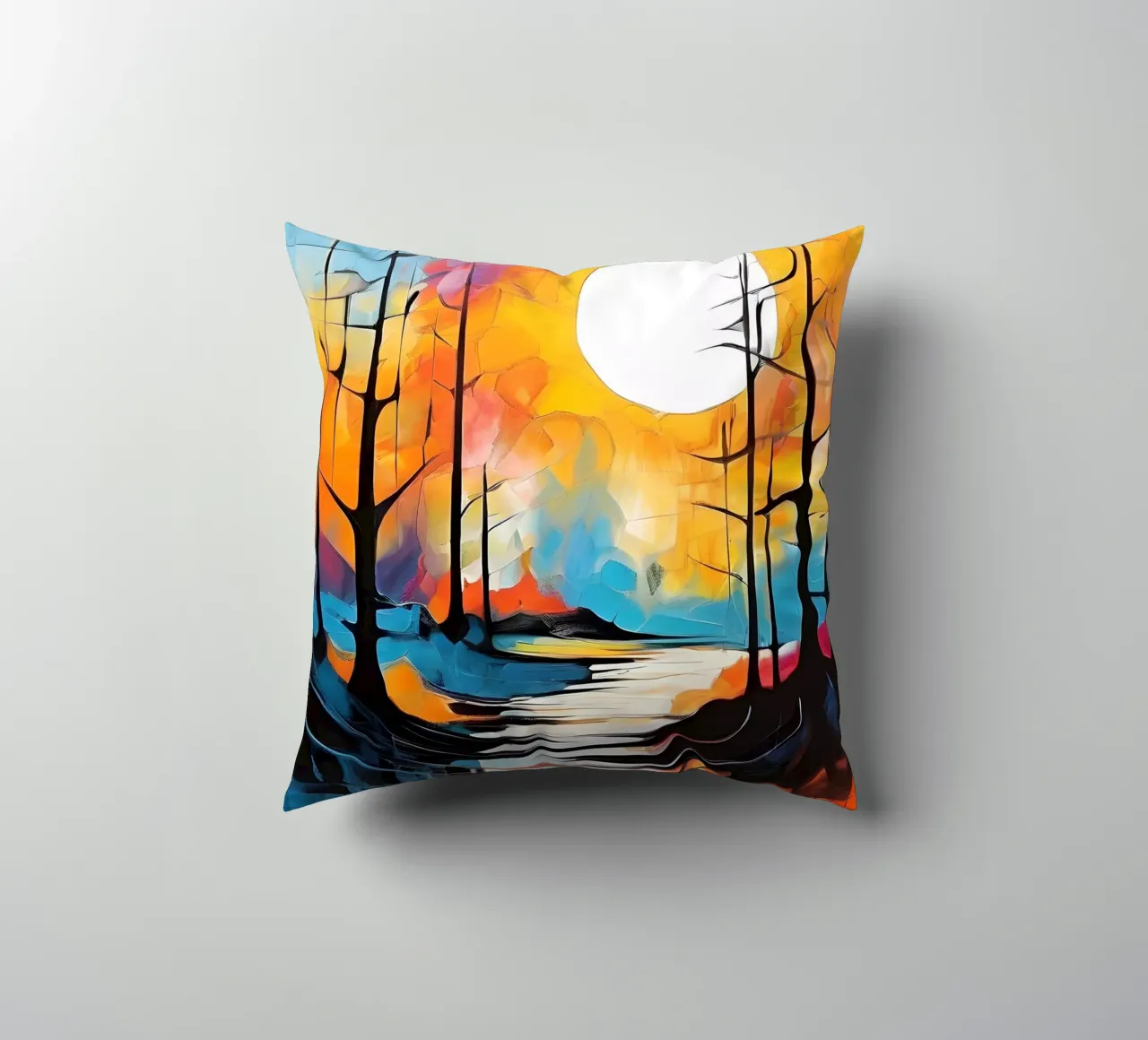 Riflessi di luna cuscino da Artistic-shop
