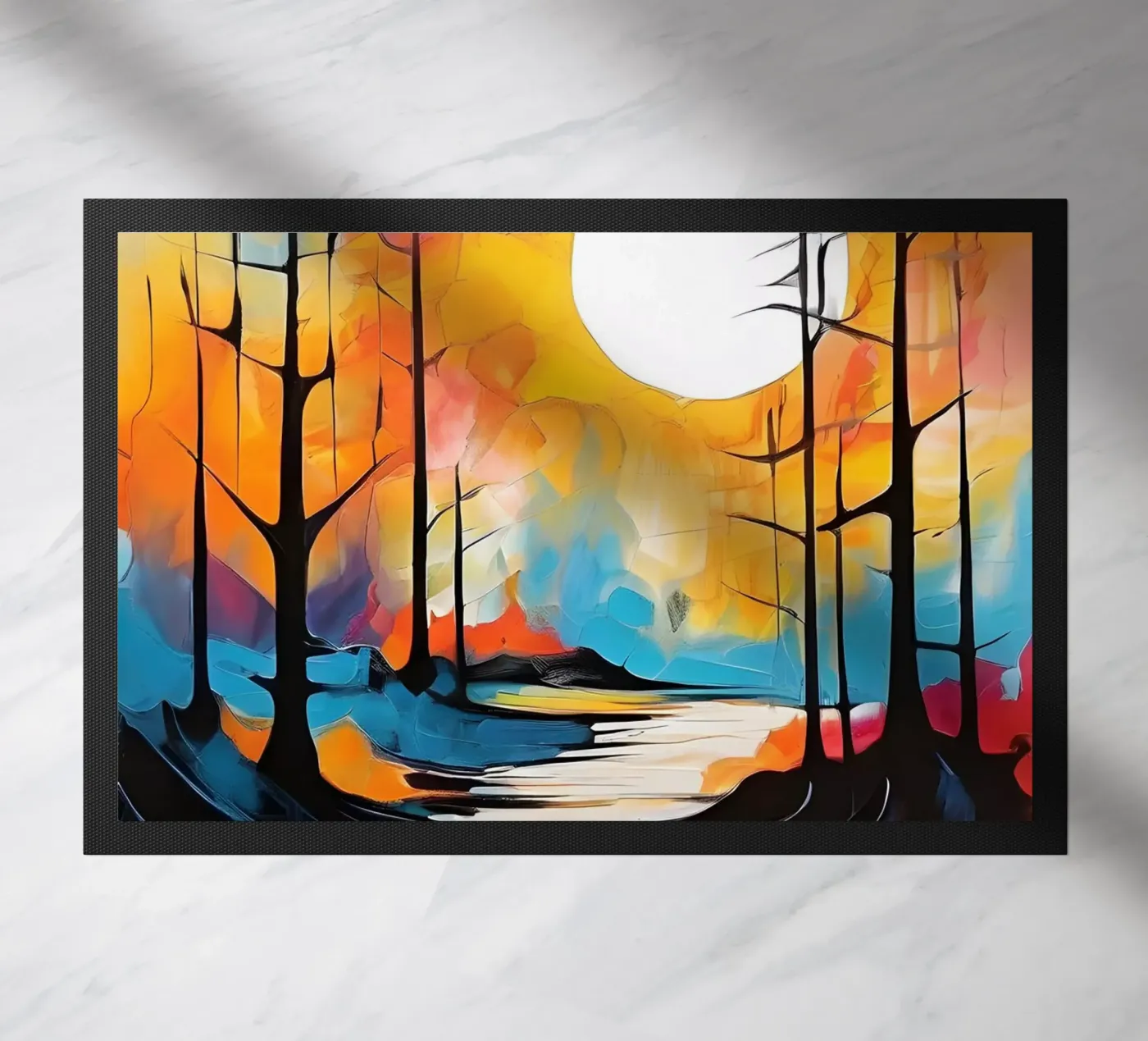 Moonlit Reflections doormat by Artistic-shop