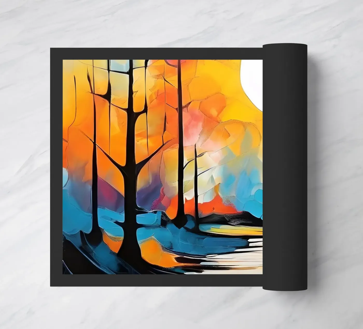 Moonlit Reflections doormat by Artistic-shop