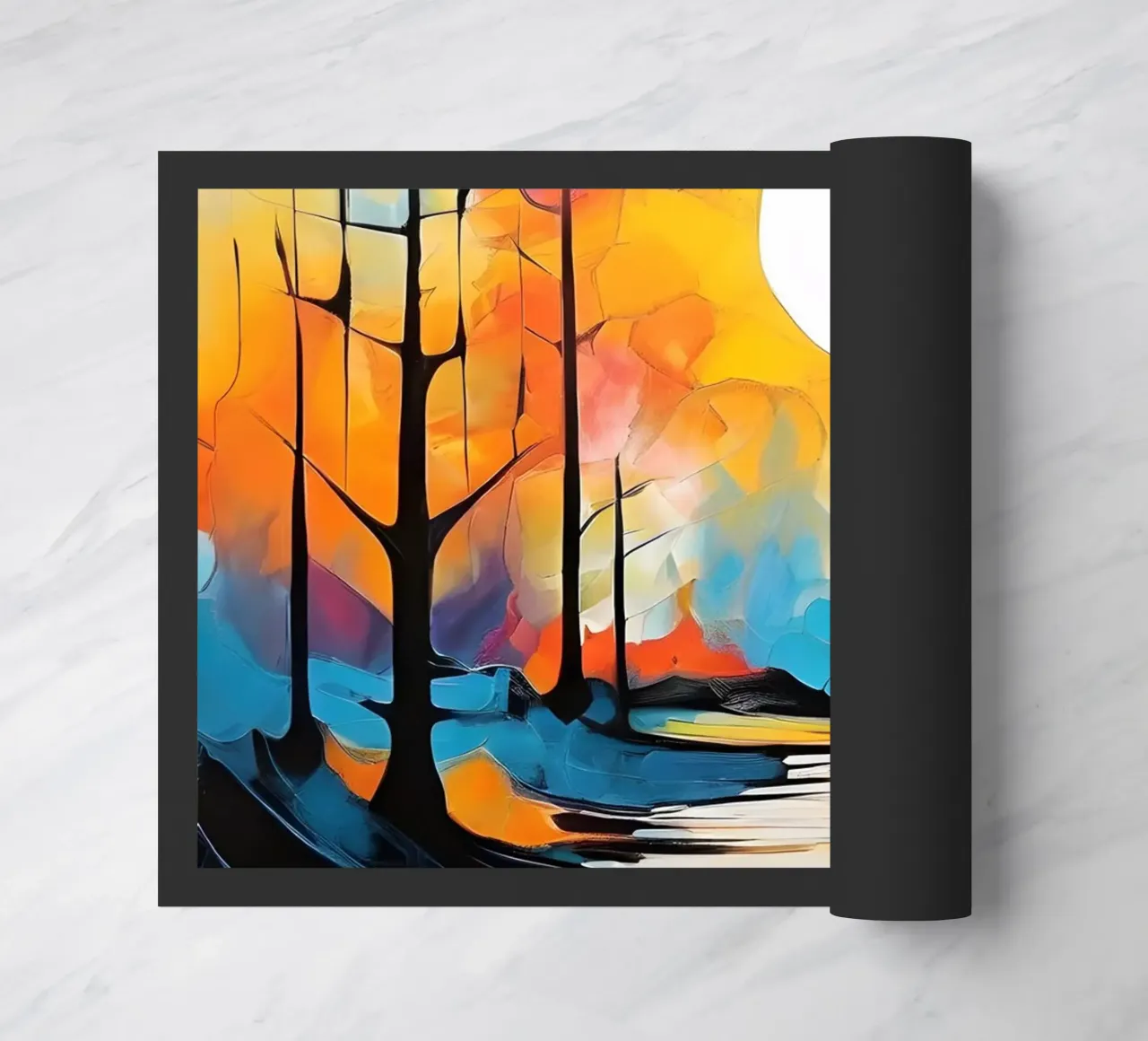 Riflessi di luna zerbino da Artistic-shop
