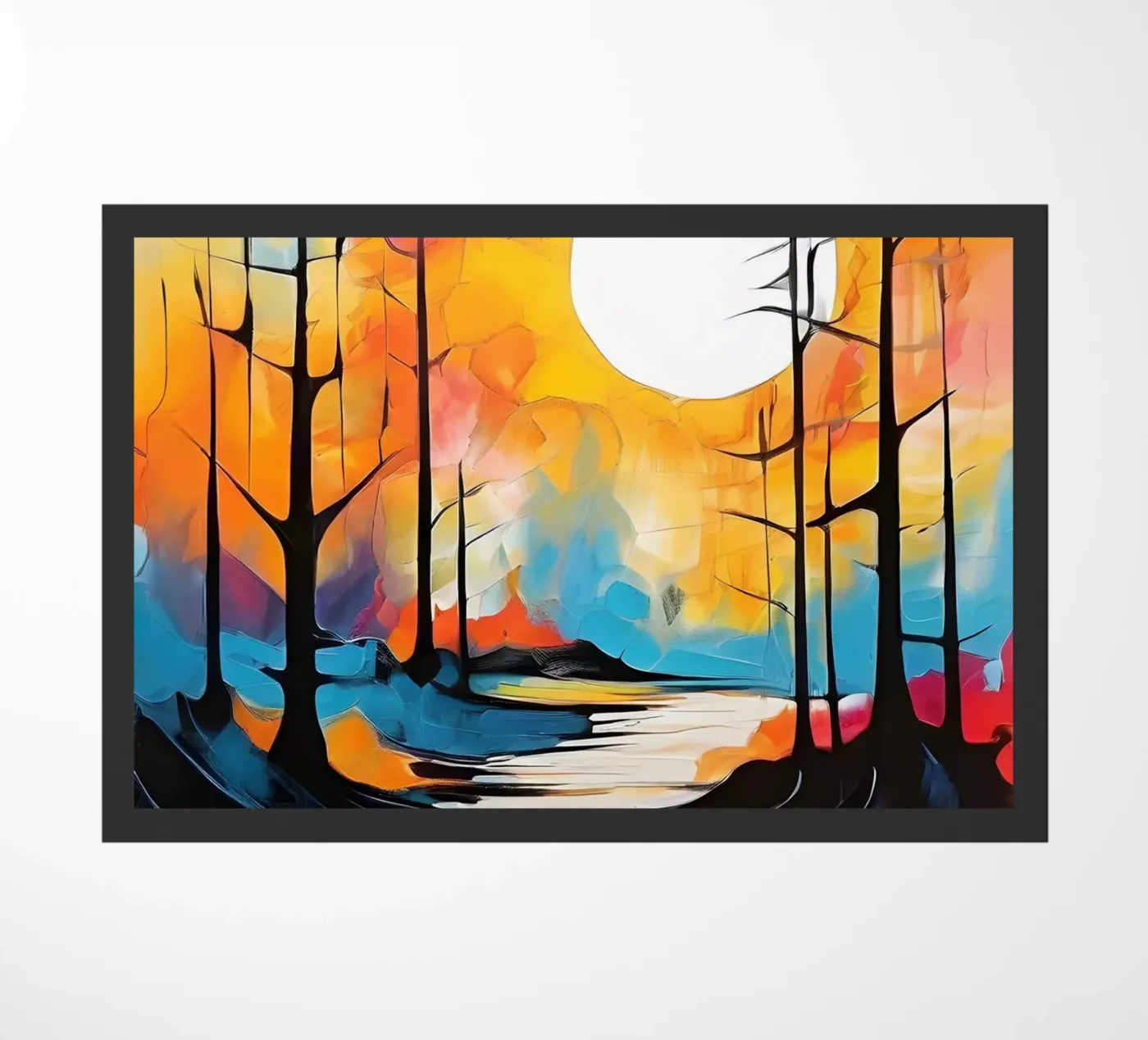 Moonlit Reflections doormat by Artistic-shop